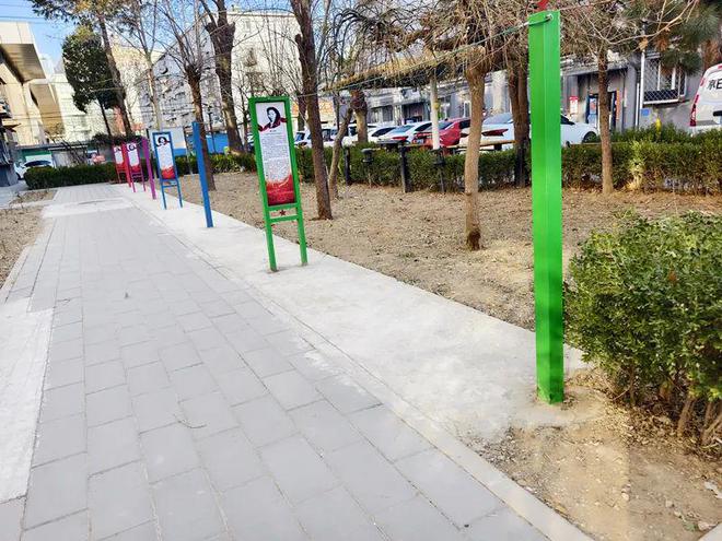 这社区便民晾衣杆让居民省心省力→凯发k8赞助马竞晾晒有去处顺义